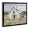 Stupell Industries Rustic Barn Meadow Floater Framed Canvas Wall Art Design by Amber Sterling
